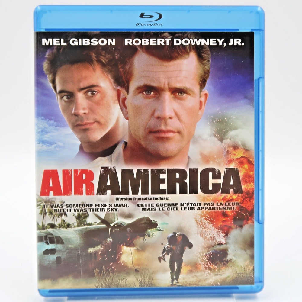 Air America Blu-ray 1990 Mel Gibson Robert Downey Jr Comedy Movie